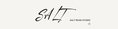 Salt Road Studio is an international creative studio founded by contemporary abstract artist Gina Keatley, connecting New York City and Japan through contemporary art, artist-led publishing, and global residency programming. The minimalist logo combines expressive brush inspired lettering with clean modern typography, reflecting a balance of movement, cultural exchange, and refined artistic identity. Rooted in contemporary abstraction and international creative practice, Salt Road Studio supports visual art, creative research, and cross cultural collaboration between NYC and Japan.